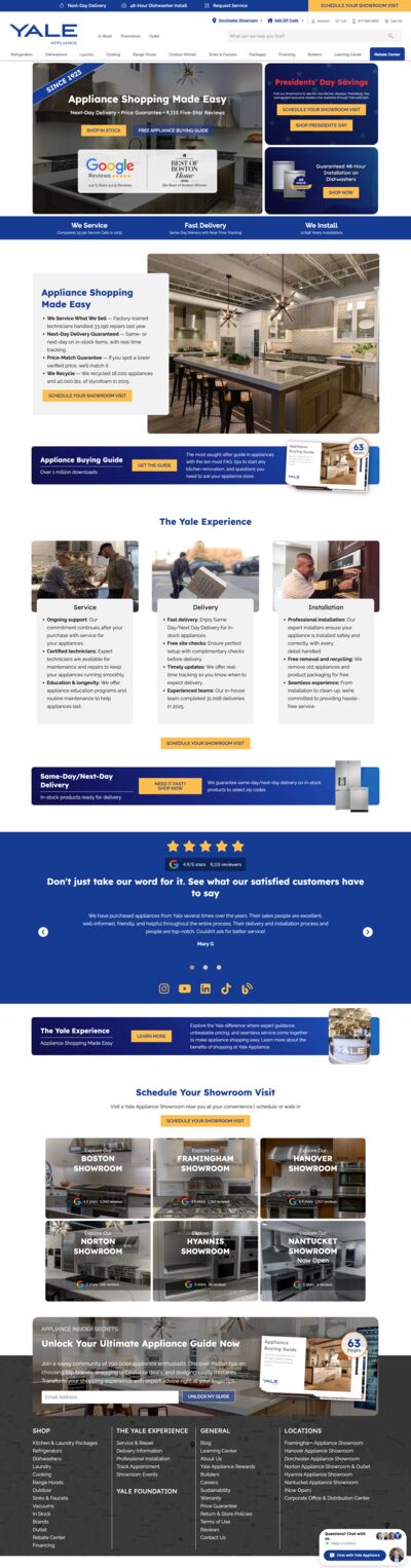 yaleappliance.com